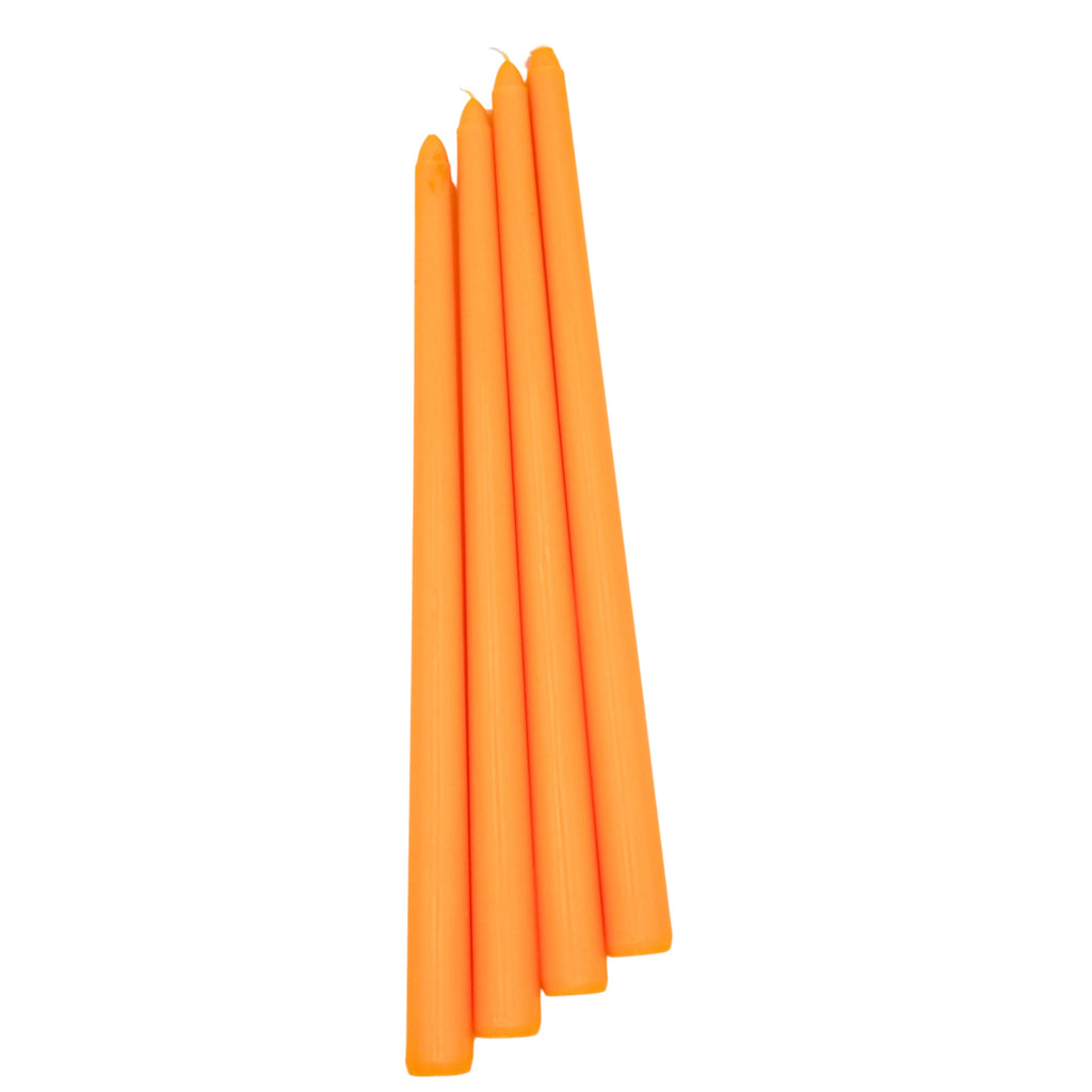 Extra Tall Spiced Citrus Taper Candle, 1 Case of 25 Candles (4 in each pack)
