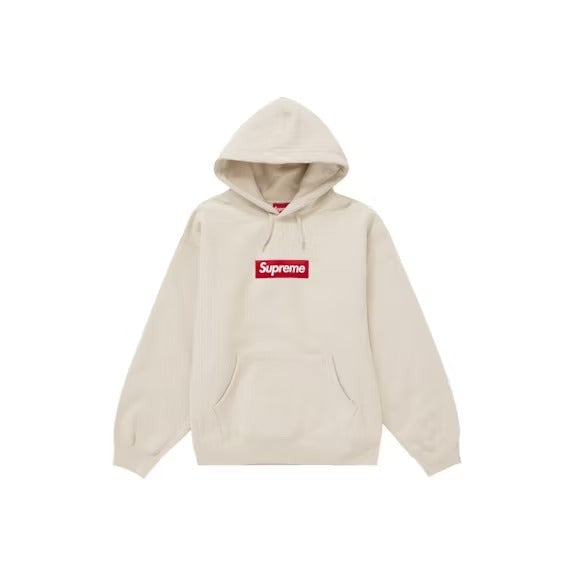 Supreme Box Logo Hooded Sweatshirt Sweatshirt (FW24) Stone