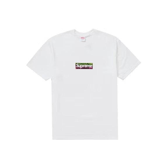 Supreme Los Angeles Fire Relief Box Logo Tee White