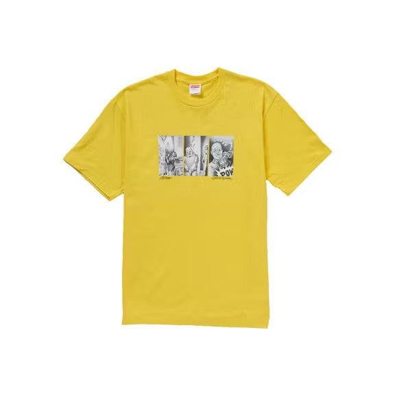 Supreme Mister Cartoon Pow Tee Yellow
