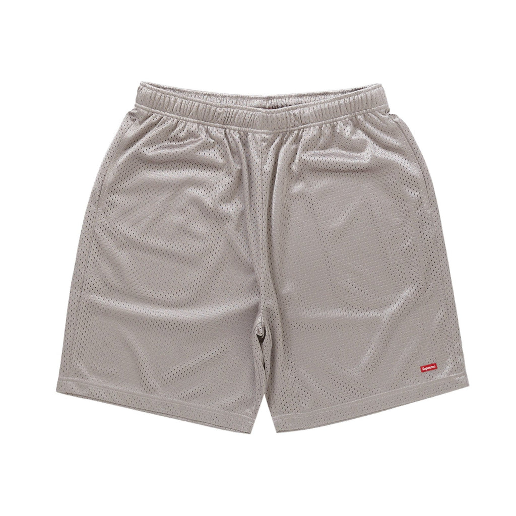 Supreme Small Box Baggy Mesh Short Grey