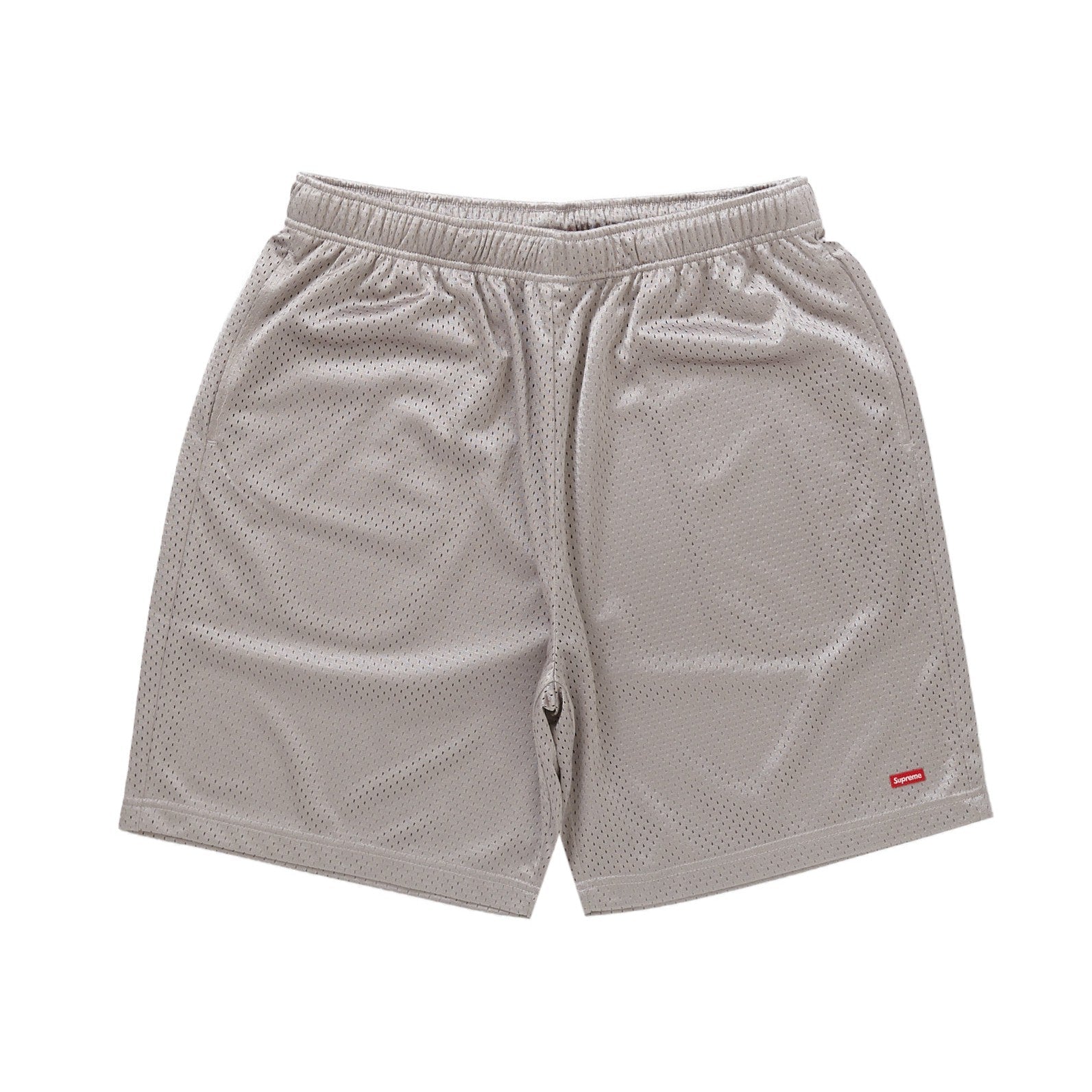 Supreme Small Box Baggy Mesh Short Grey