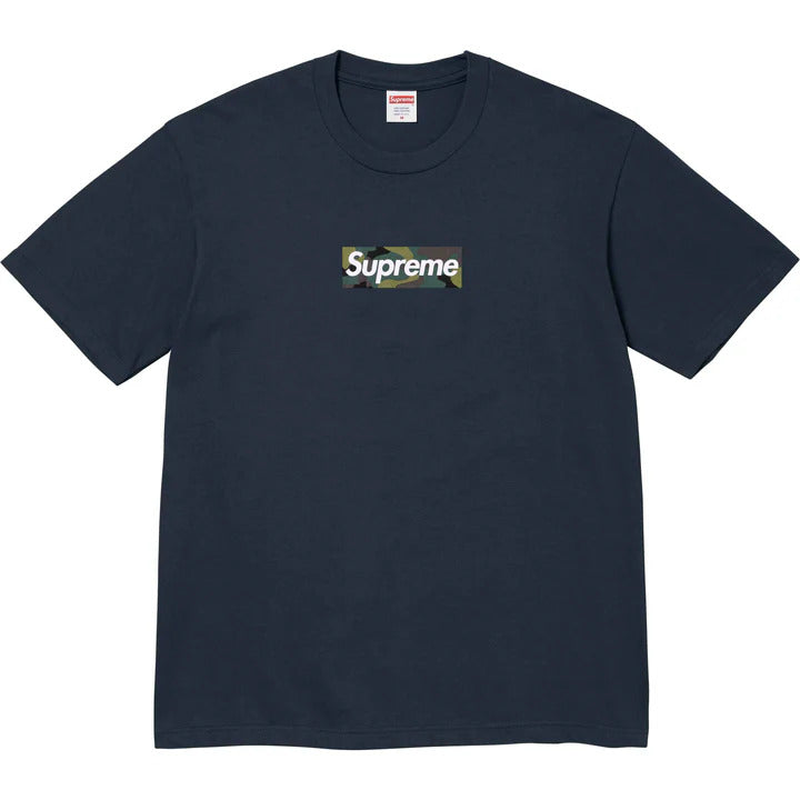 Supreme Camo Box Logo Tee FW23 Navy