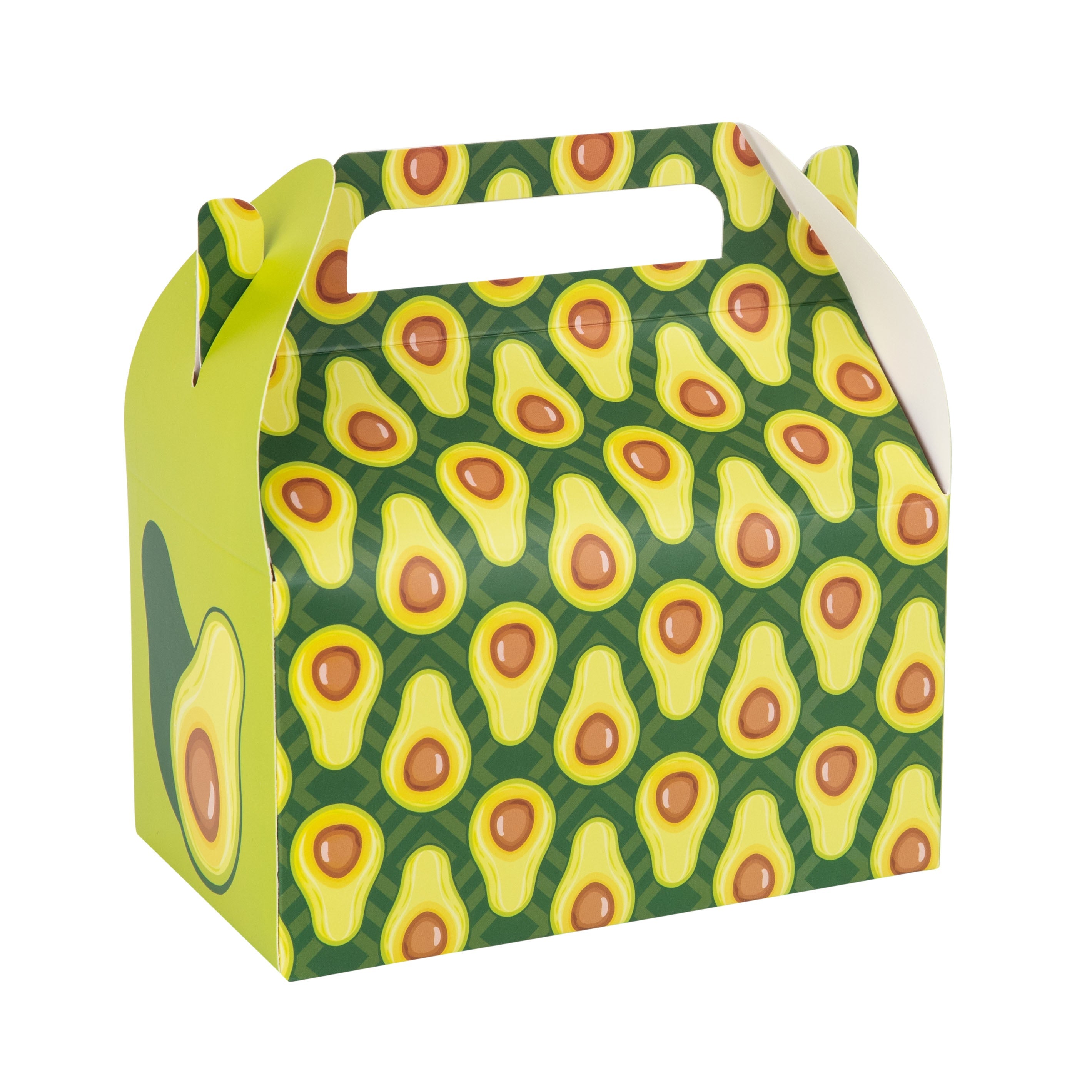 Avocado Paper Treat Box – Birthday Party Décor