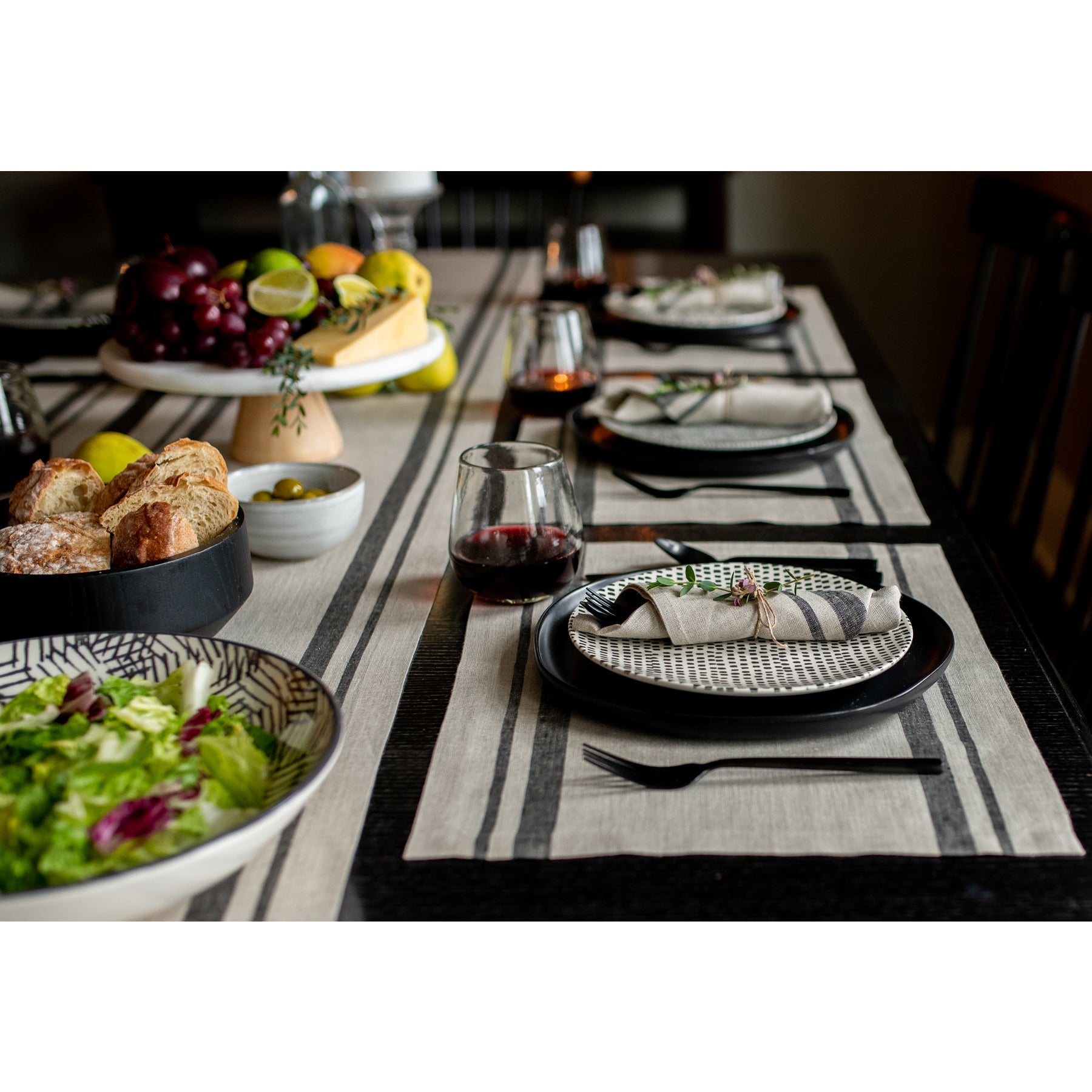 French Stripe Napkins