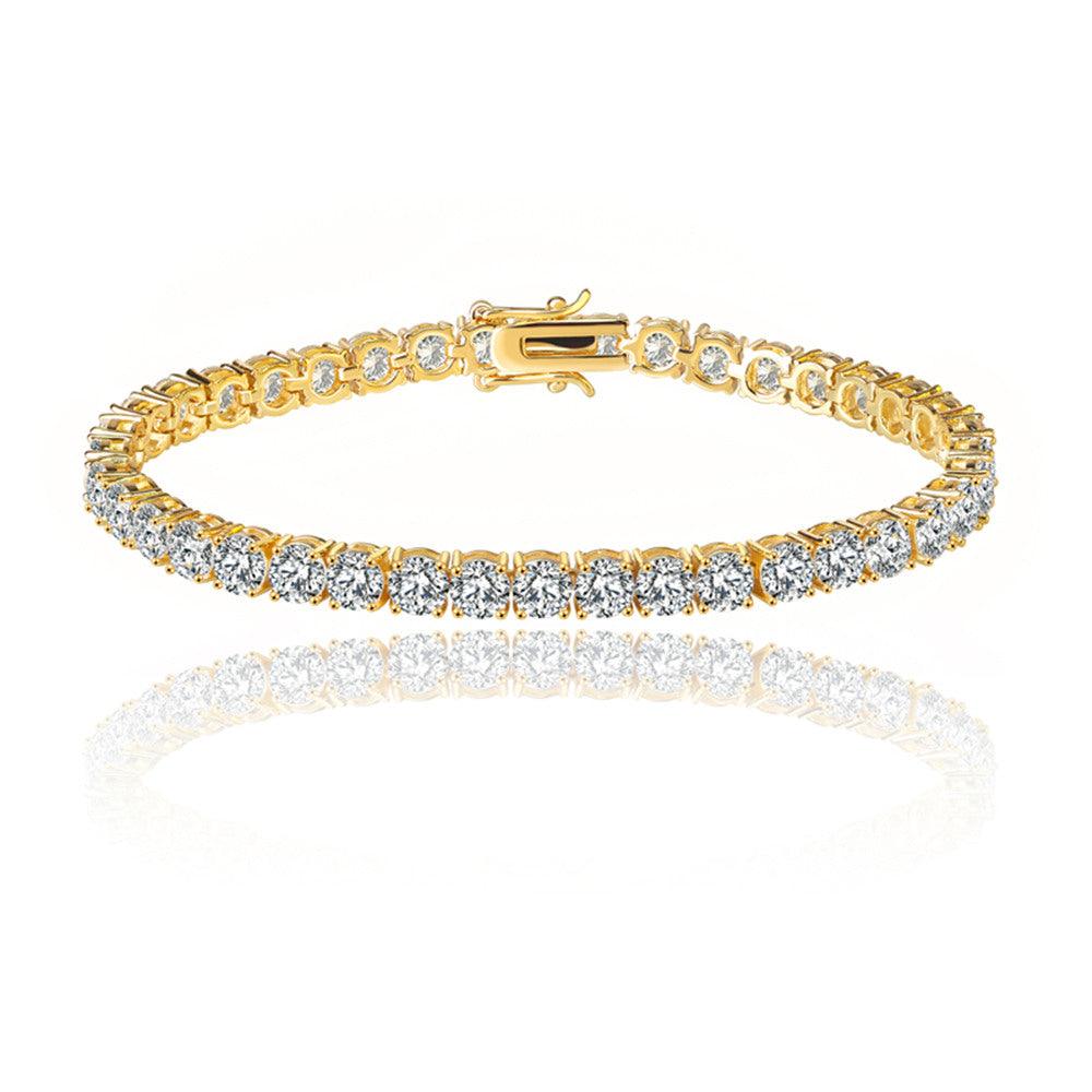 Tennis Bracelet  with 1/8 CT  Cubic Zirconia