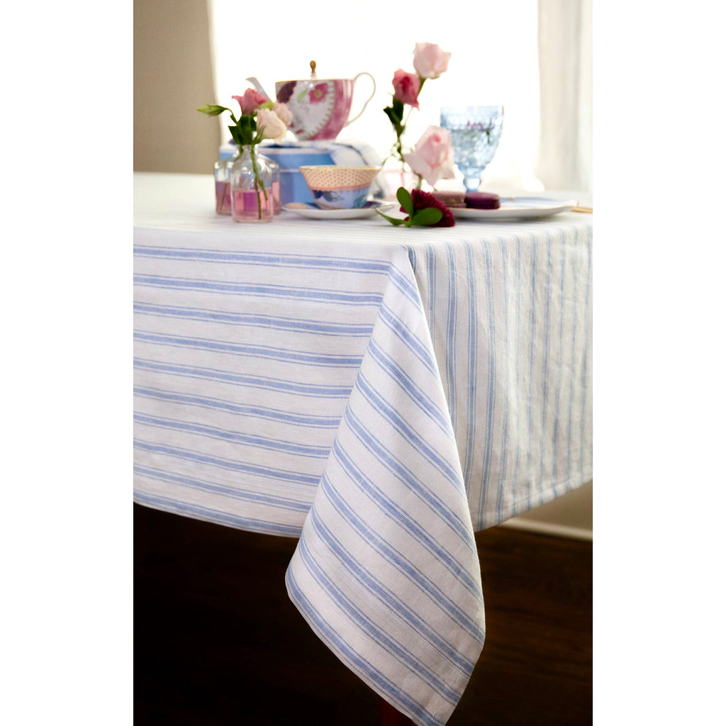 Capri Ticking Stripe Tablecloth