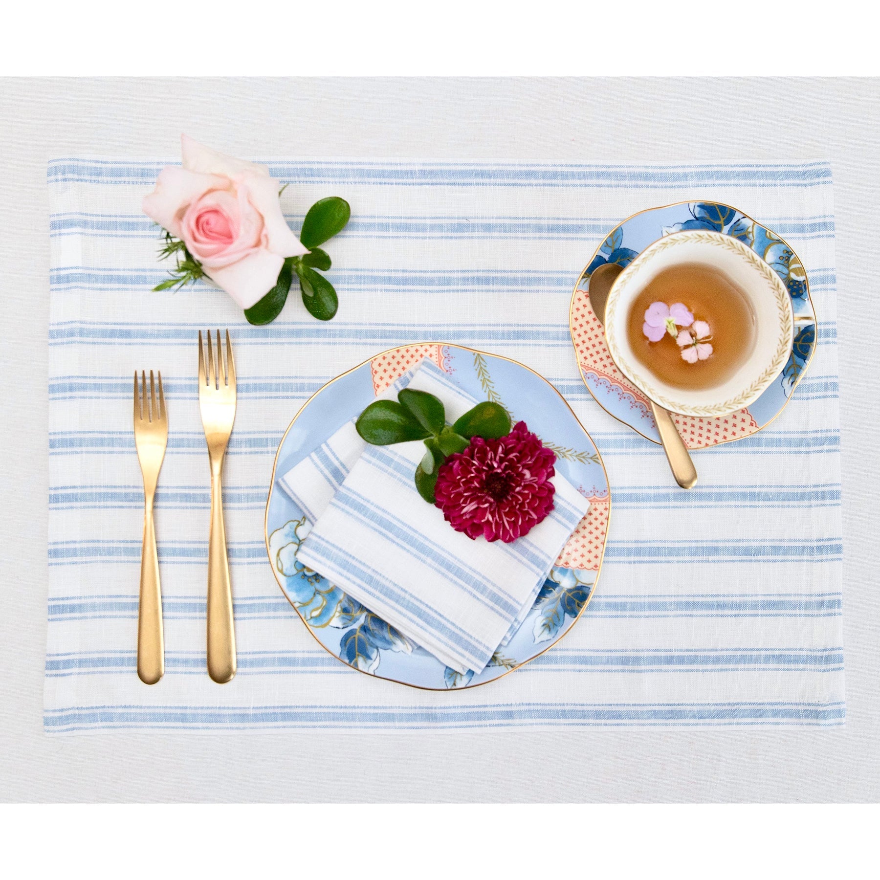 Capri Ticking Stripe Placemats