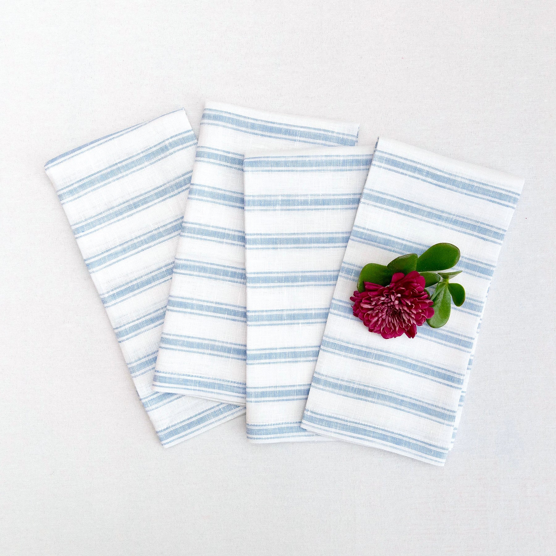 Capri Ticking Stripe Napkins