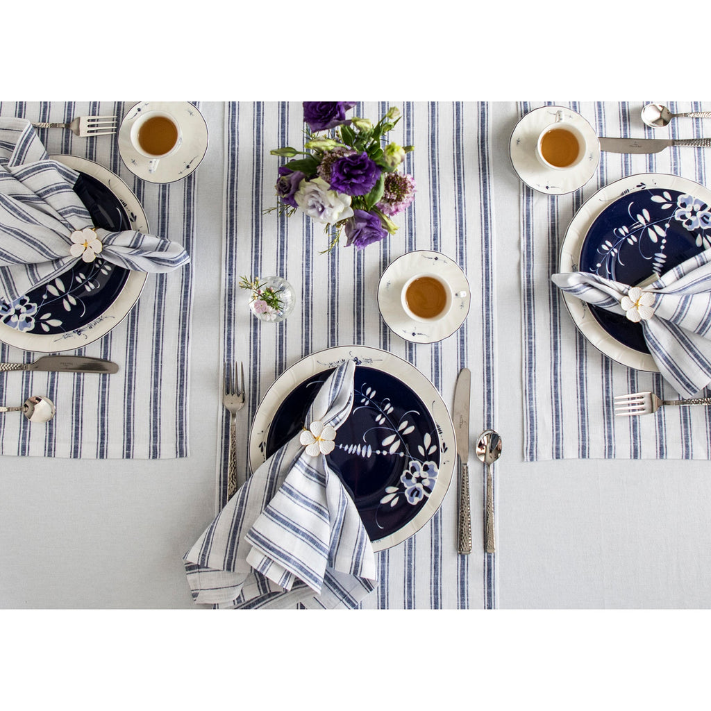 Capri Ticking Stripe Table Runner