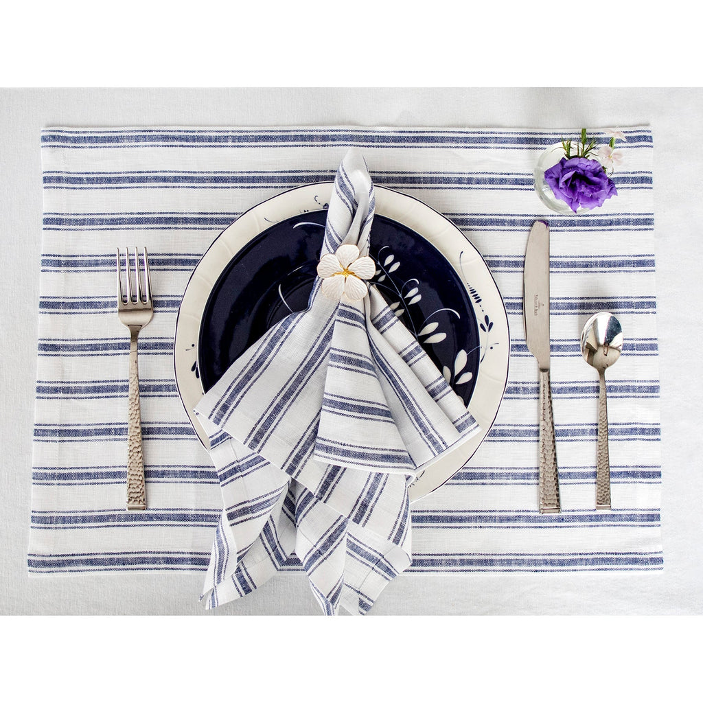 Capri Ticking Stripe Placemats