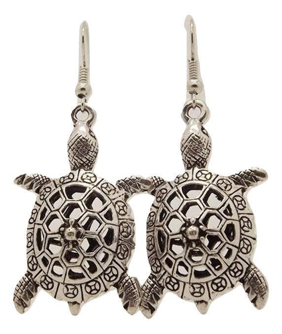 Turtle Retro Vintage Drop Dangle Earring