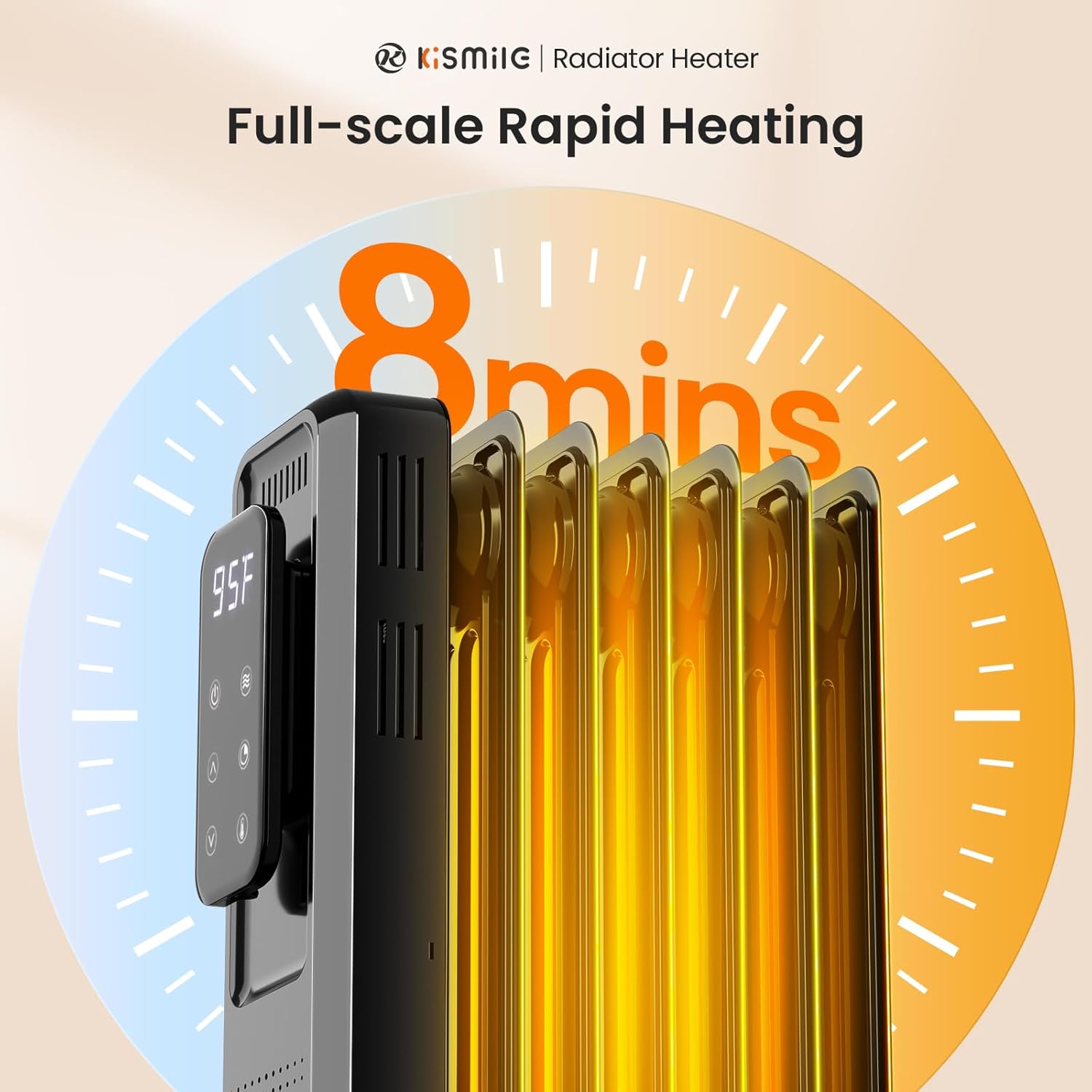Kismile Portable Electric Space Heater Series