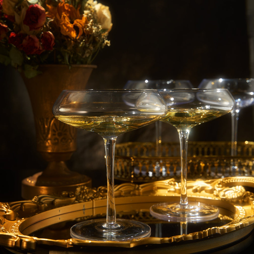 Spritz Champagne Coupe, Cocktail Glassware, Set of 4