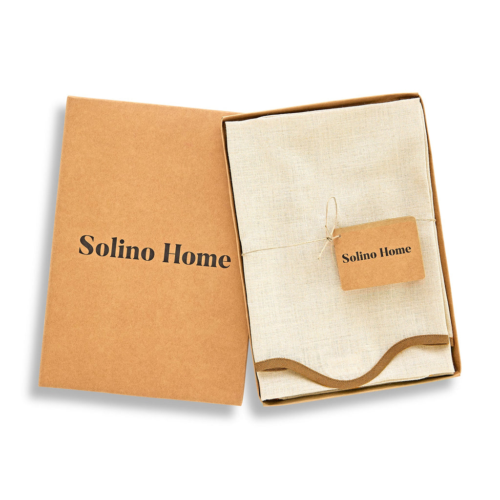 Giselle Scallop Edge Napkins, Set of 4