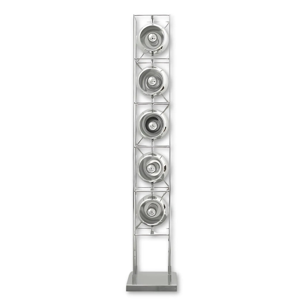 Chrome Spheres Bauhaus Lamp