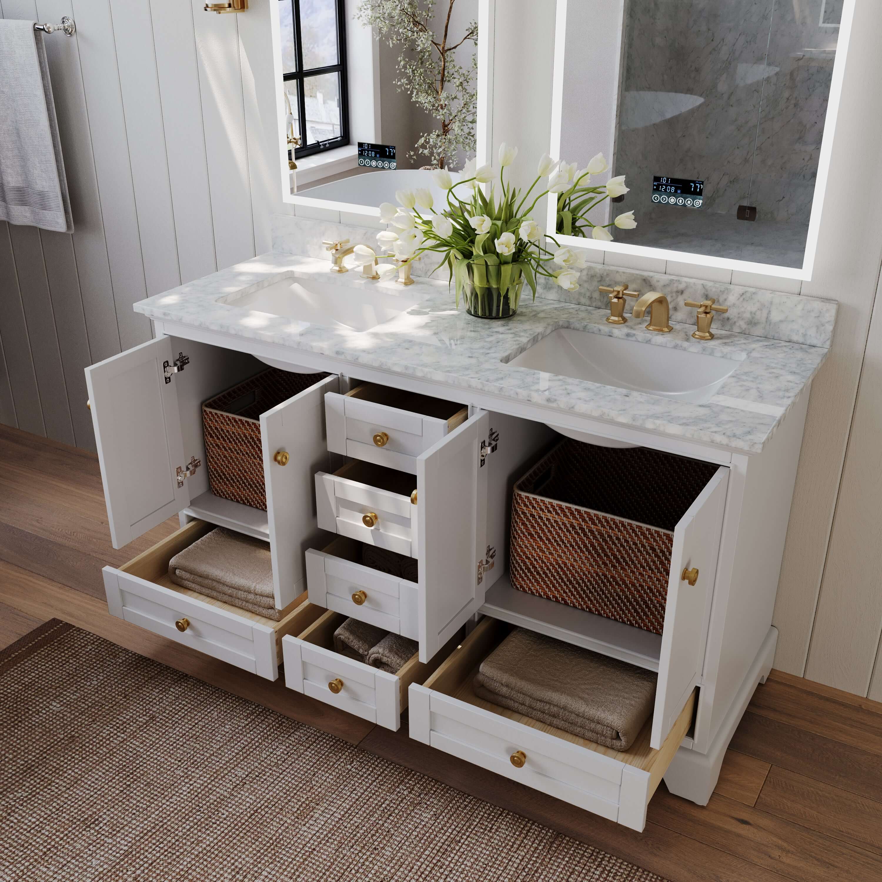 Audrey 60" Bath Vanity Set
