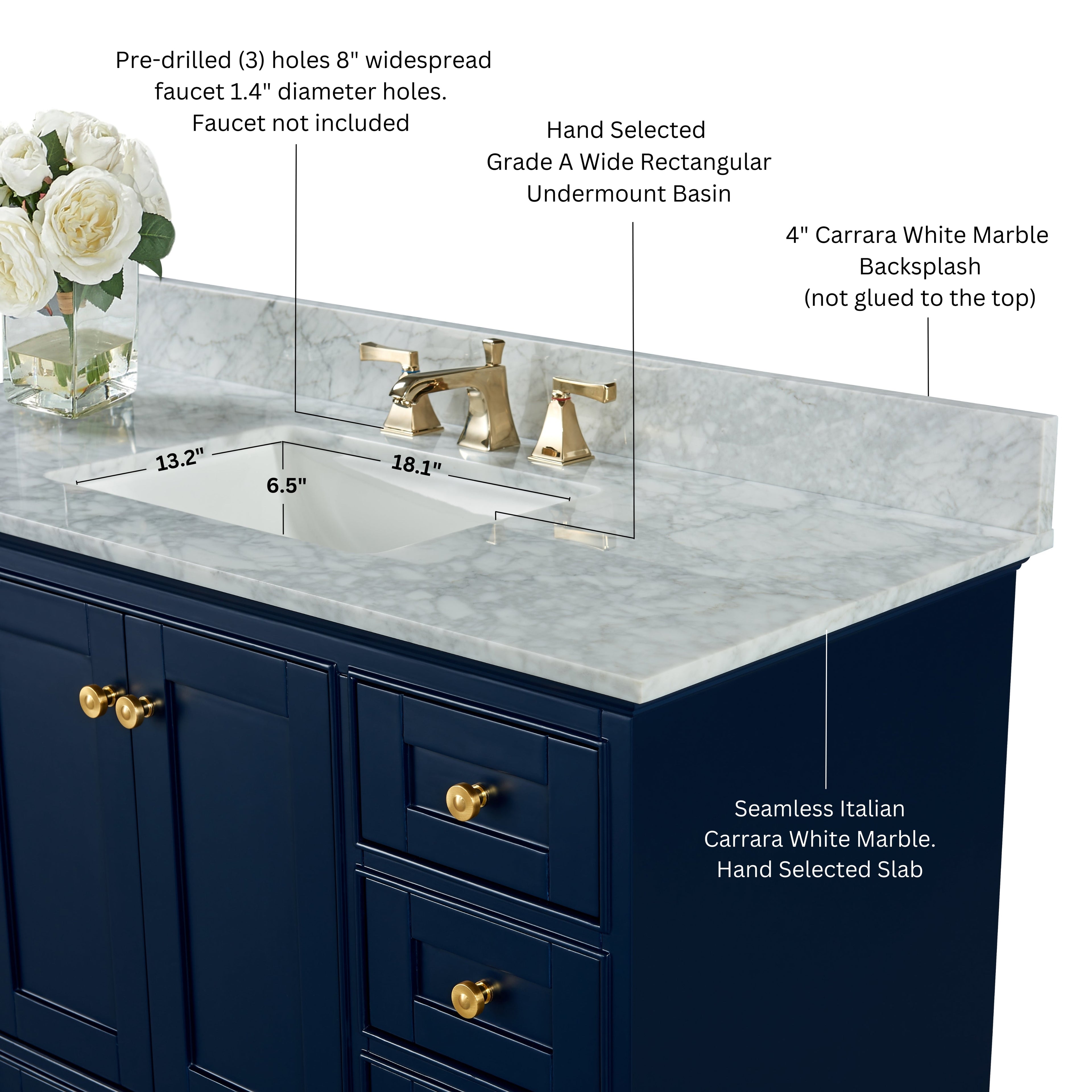 Audrey 66" Bath Vanity Set