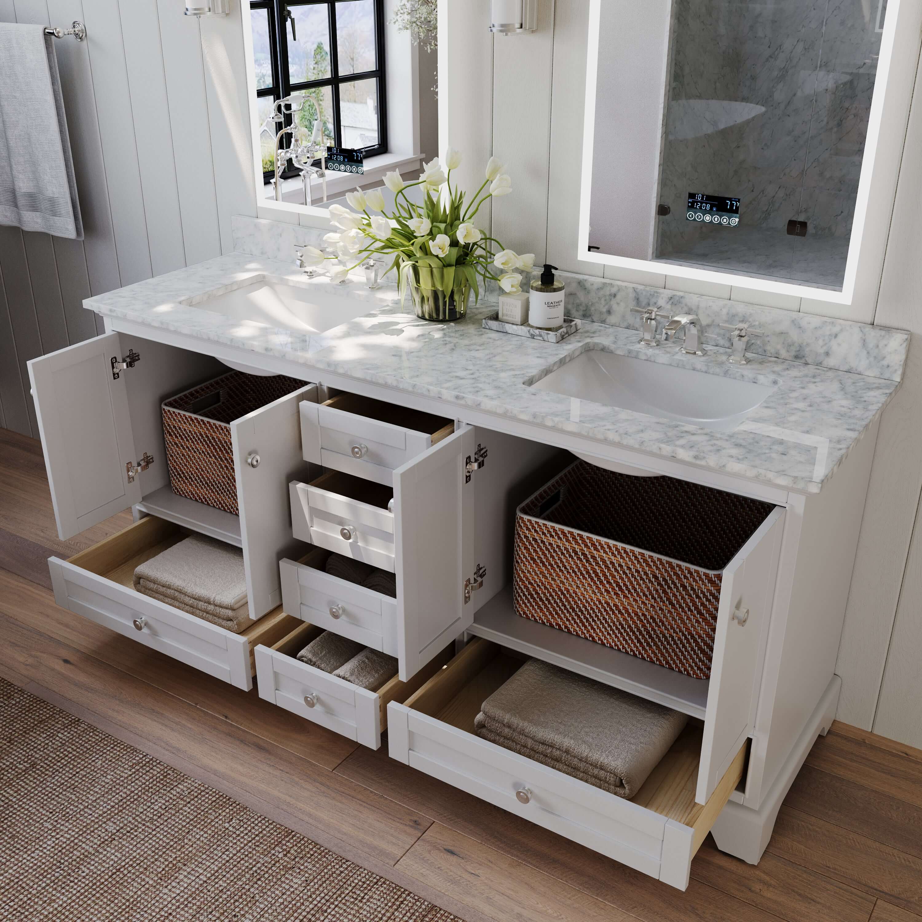 Audrey 72" Bath Vanity Set
