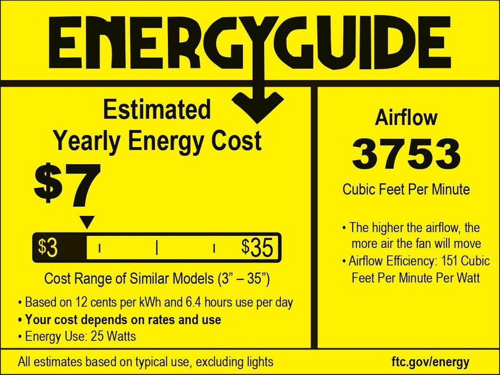 52" Vaczon 5 Blades Ceiling Fan with LED Light and Remote Control