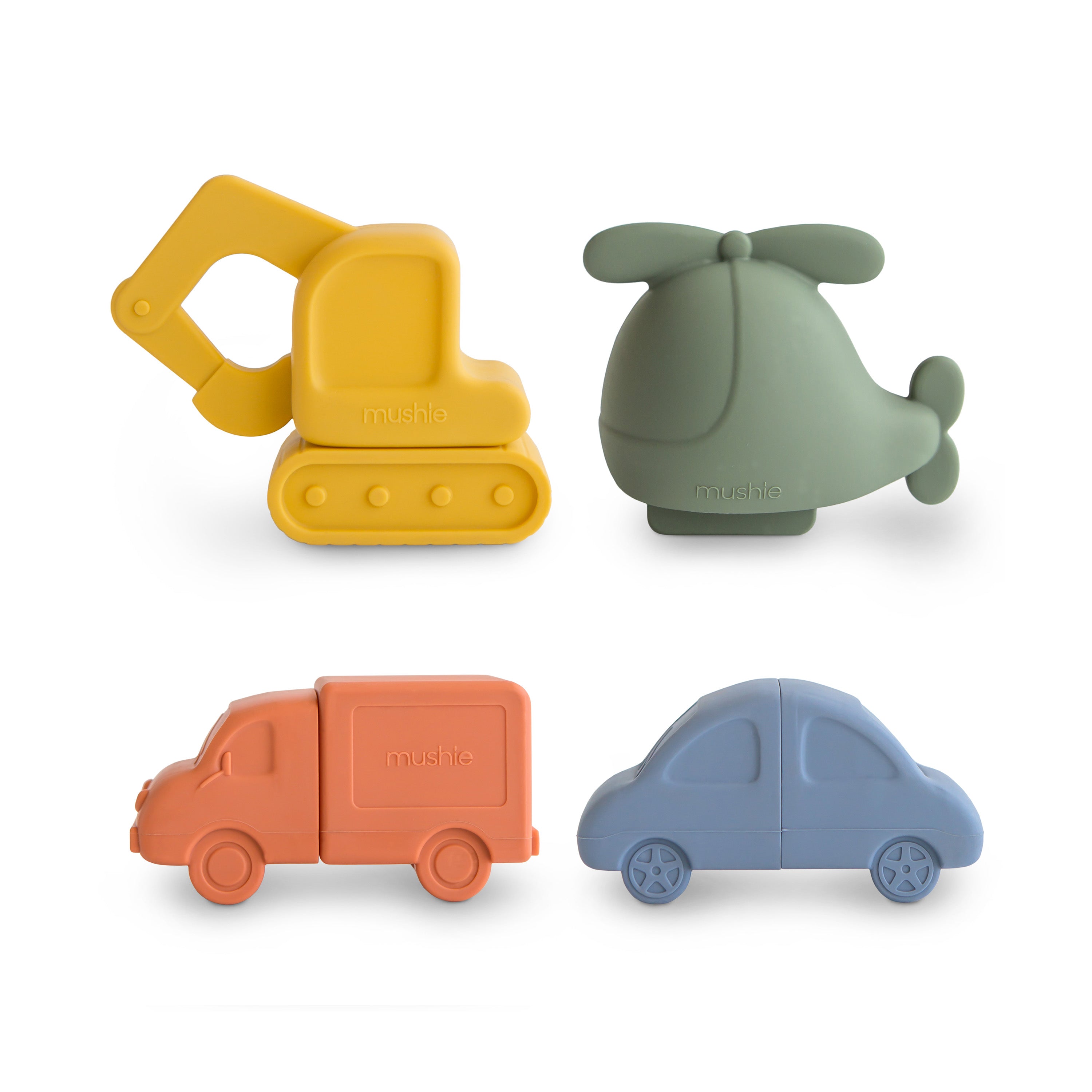 Vehicles Mold Free Bath Play Set