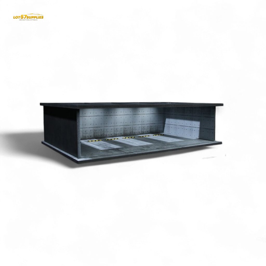 MoreArt UNDERGROUND PARKING GARAGE SCENE 02 - MO915002 1:64