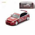 Motorhelix Honda Civic EK9 Malaysia Limited Edition - White - Red 1:64