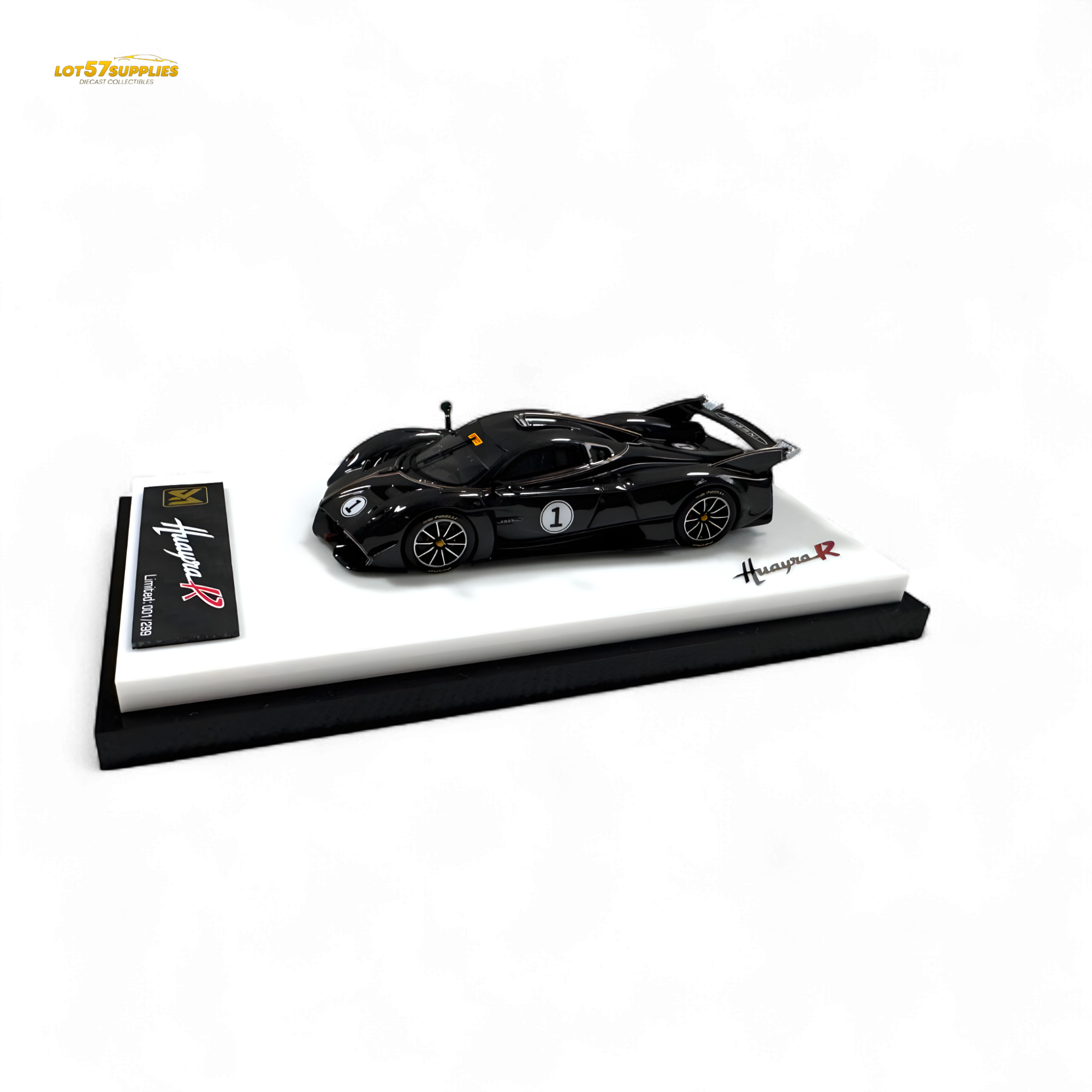 DMY Pagani Huayra R - Black Carbon 1/64