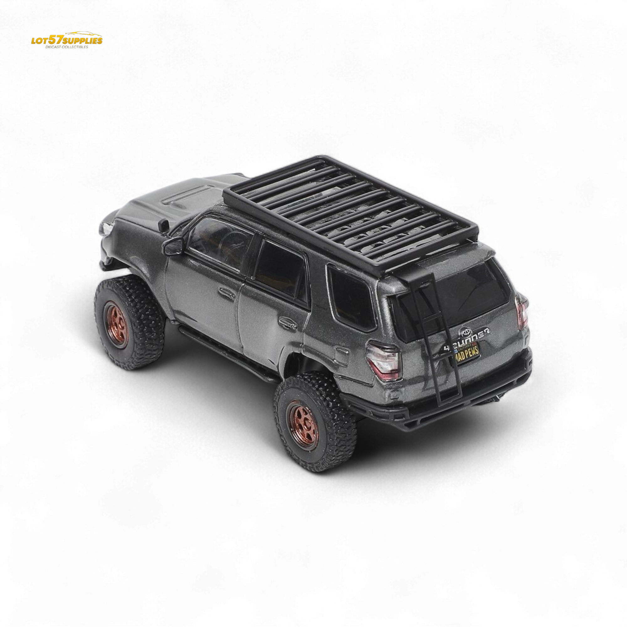GCD Toyota Speed Master 4 RUNNER – Gray 1:64