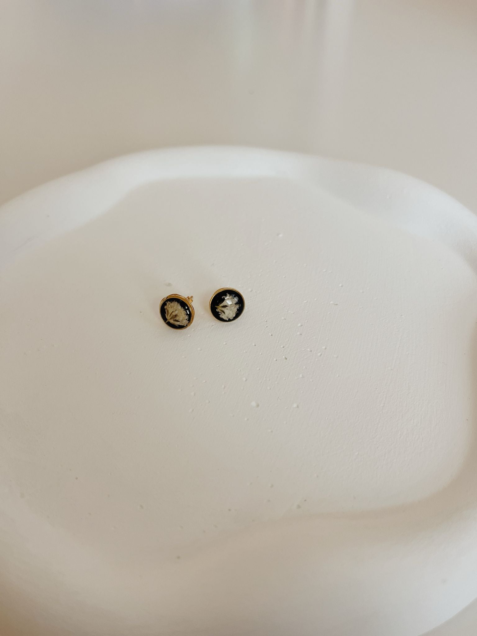 Wildflower Gold Stud Earrings