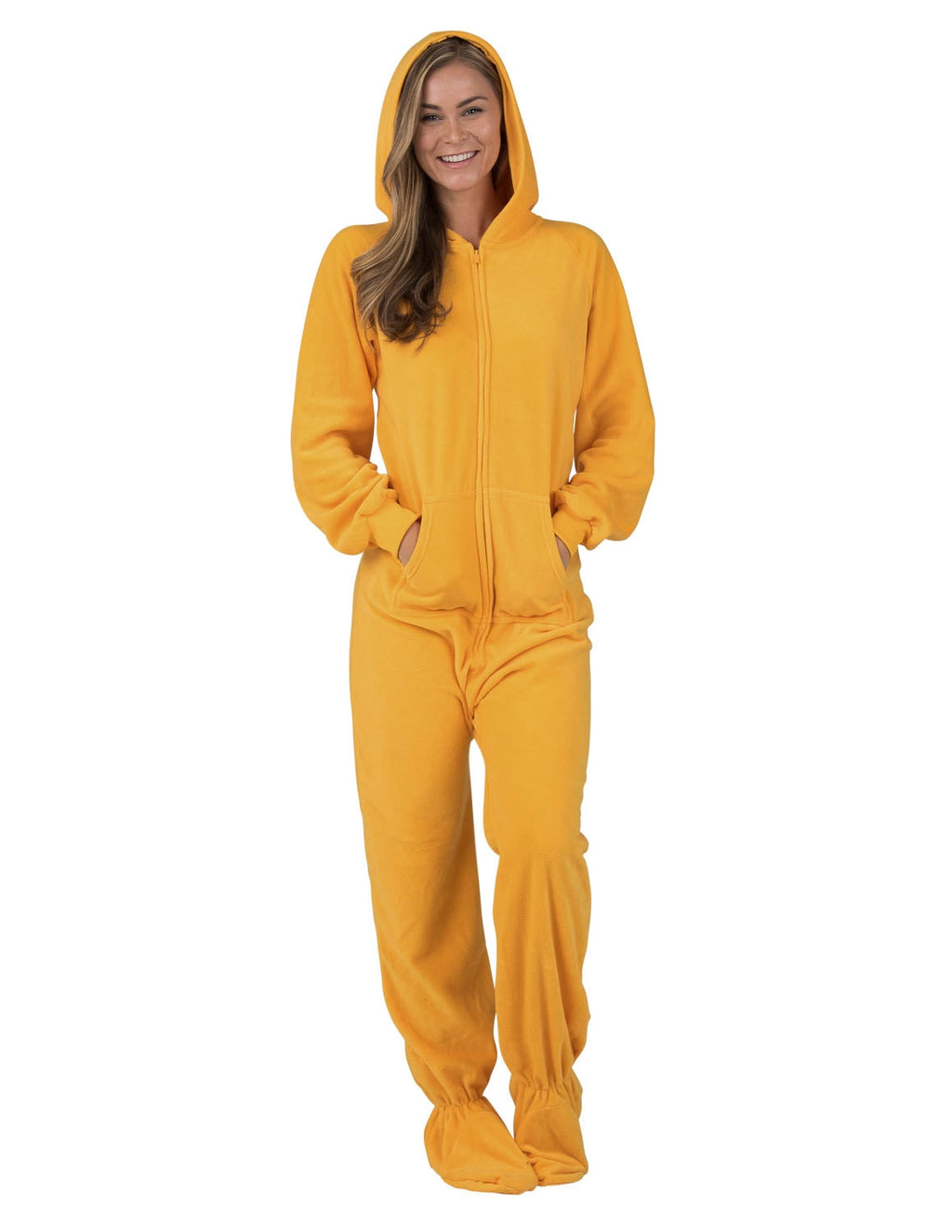 Creamsicle Adult Hoodie Fleece Onesie