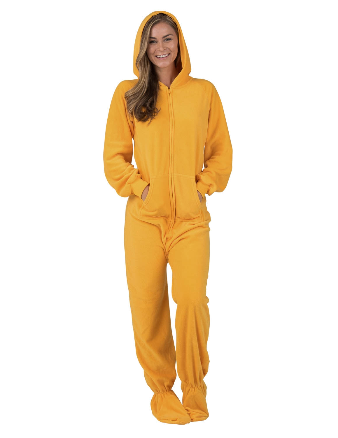 Creamsicle Adult Hoodie Fleece Onesie
