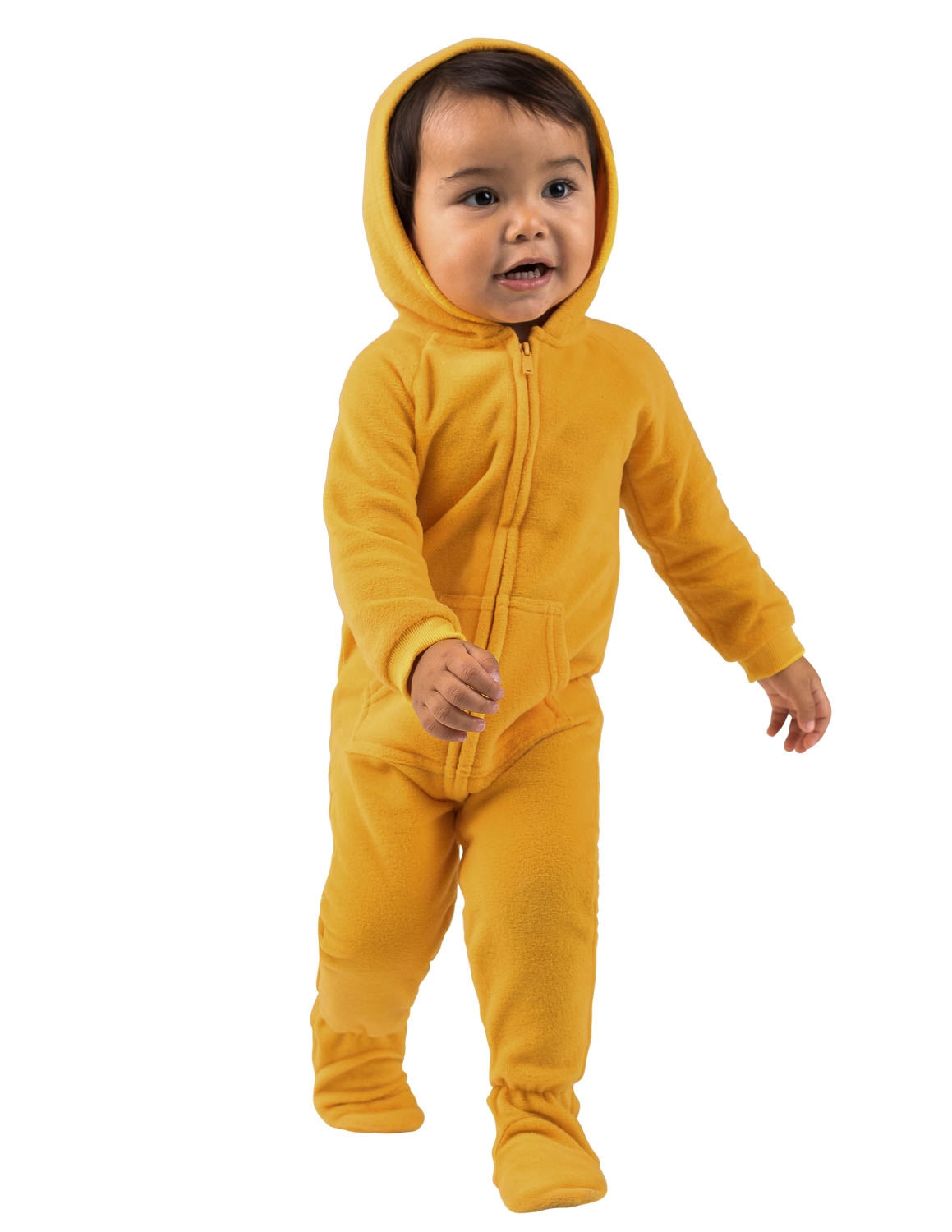 Creamsicle Infant Hoodie Fleece Onesie