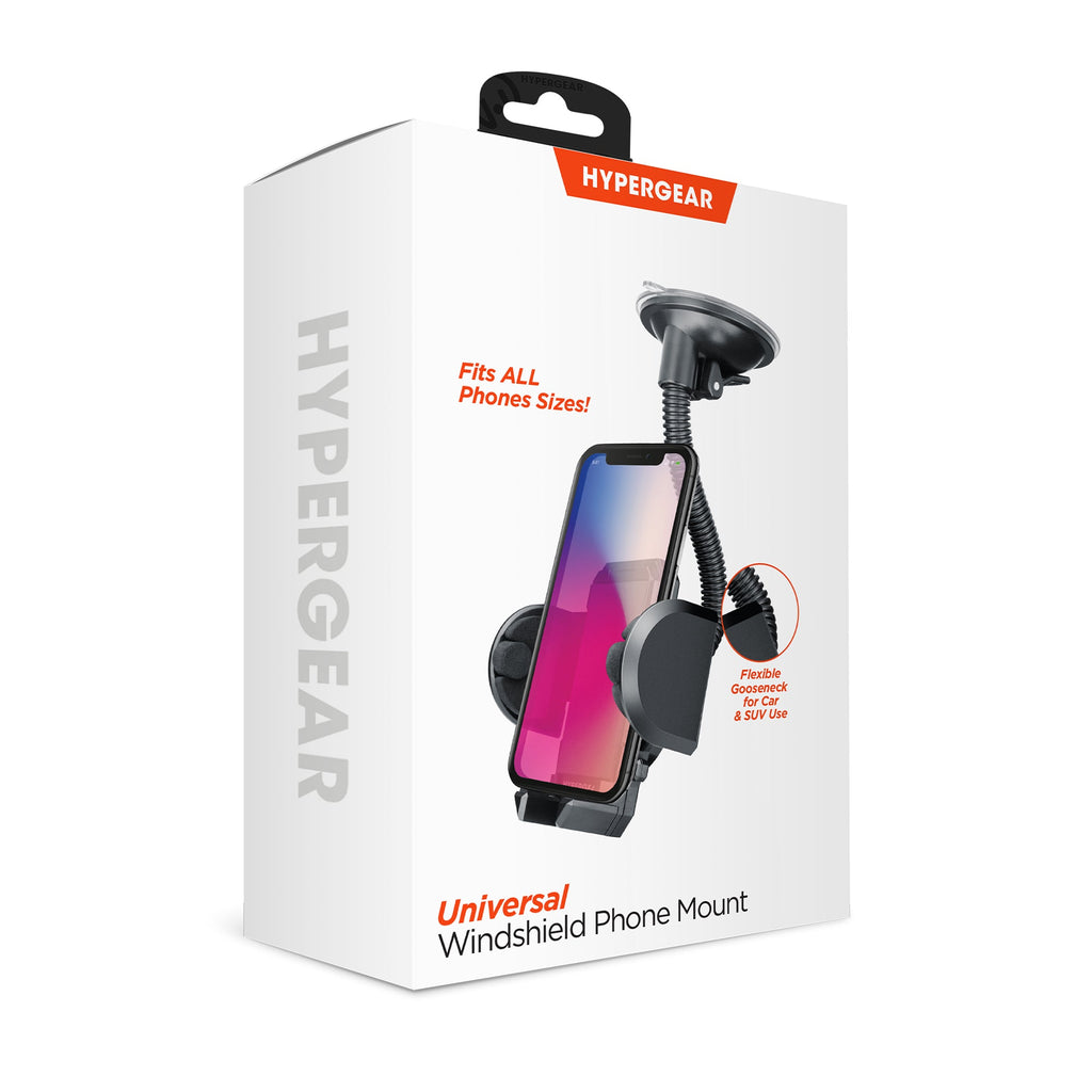 HyperGear Universal Windshield Phone Mount Black (14369-HYP)