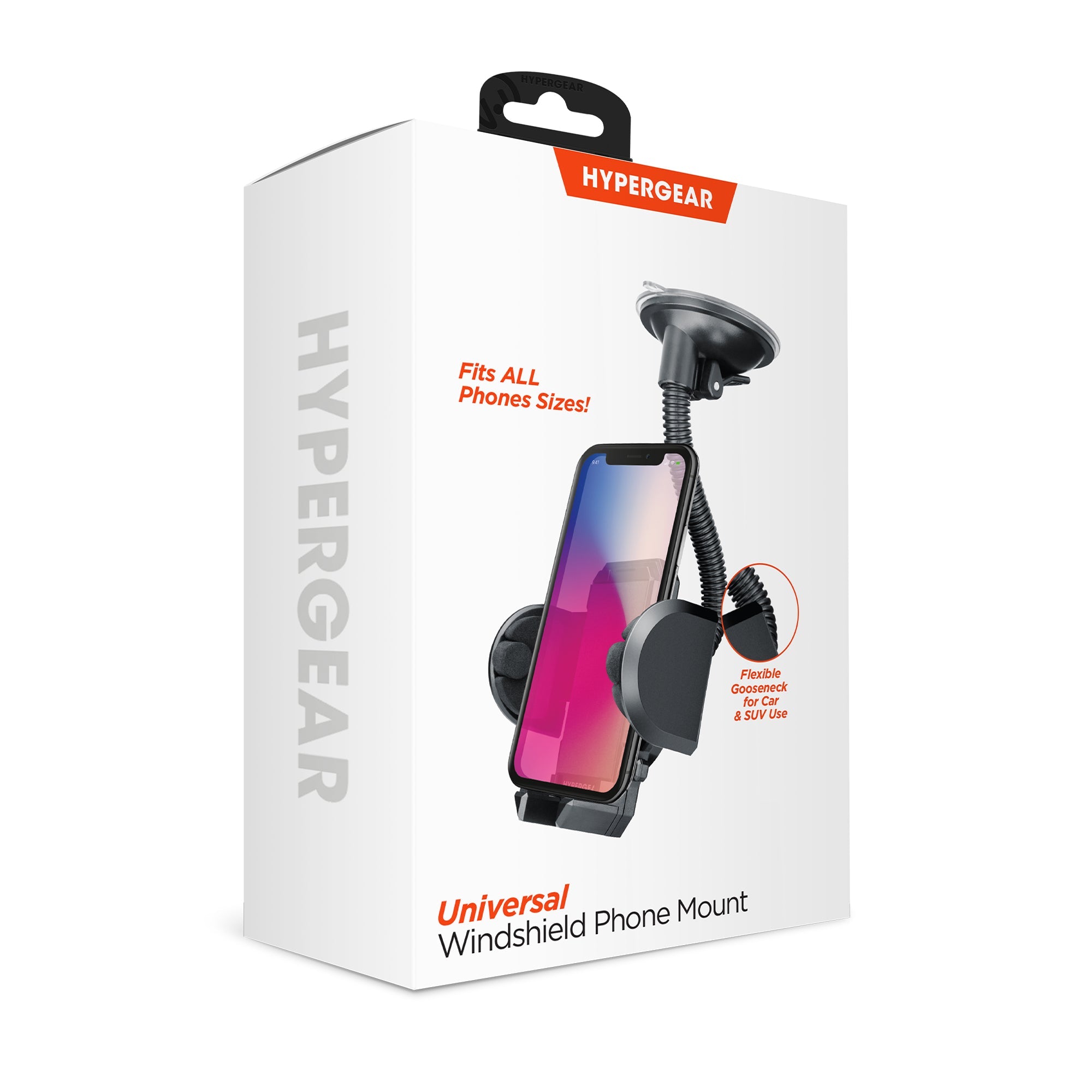 HyperGear Universal Windshield Phone Mount Black (14369-HYP)