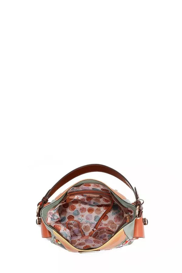 Nicole Lee Sun And Sand Hobo Handbag Pebbled Vegan Leather