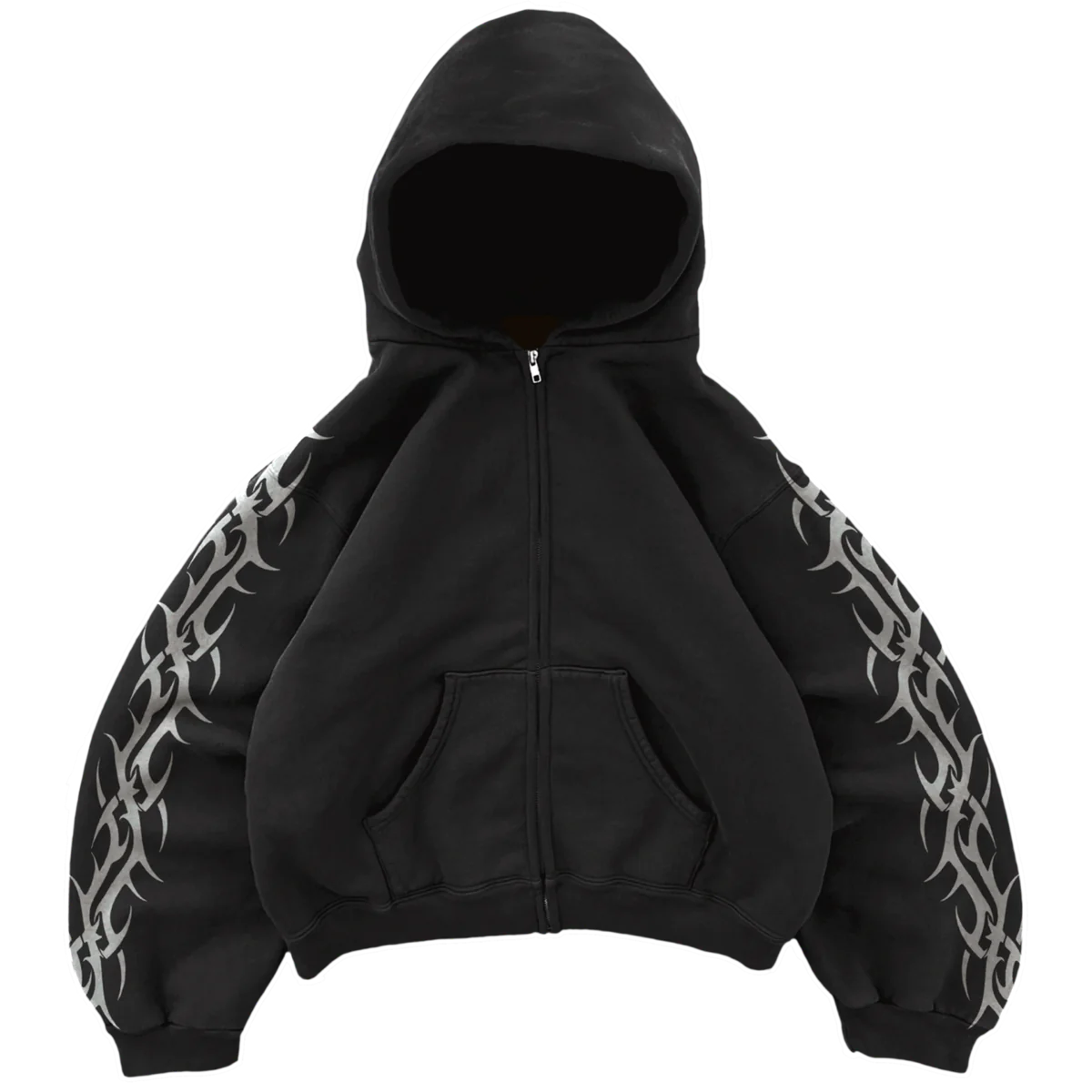 Bravest Tribal Hoodie (Black)