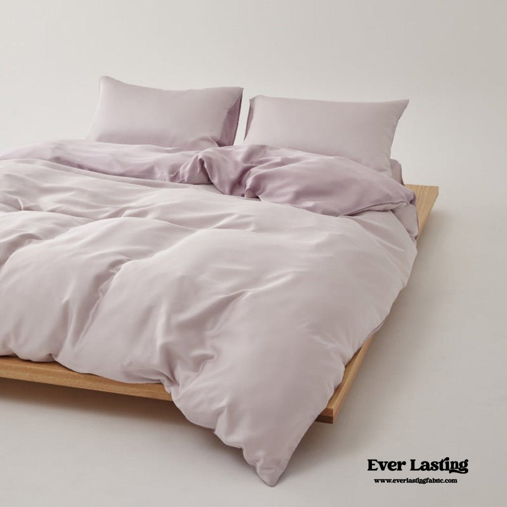 Adeline Pastel Silky Cooling TENCEL™ Bedding Set / Coffee