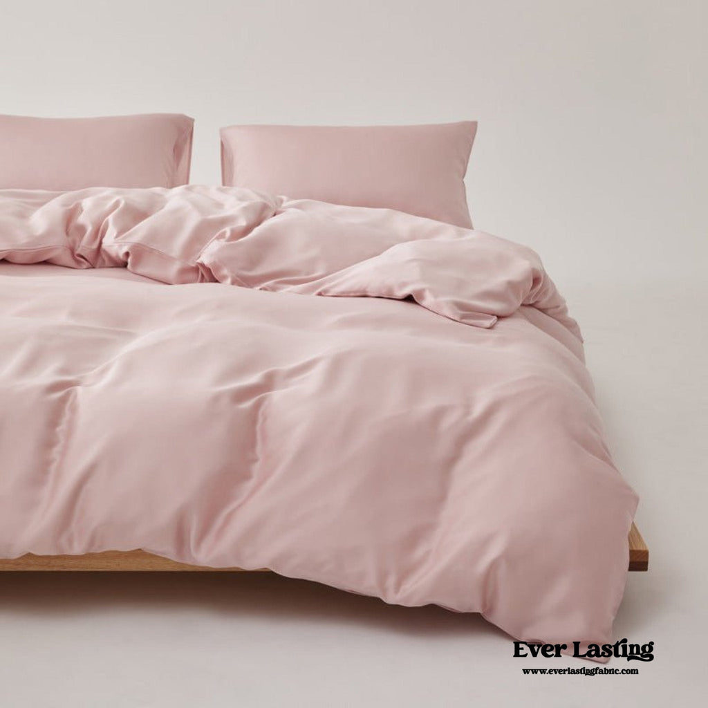 Adeline Pastel Silky Cooling TENCEL™ Bedding Set / Coffee