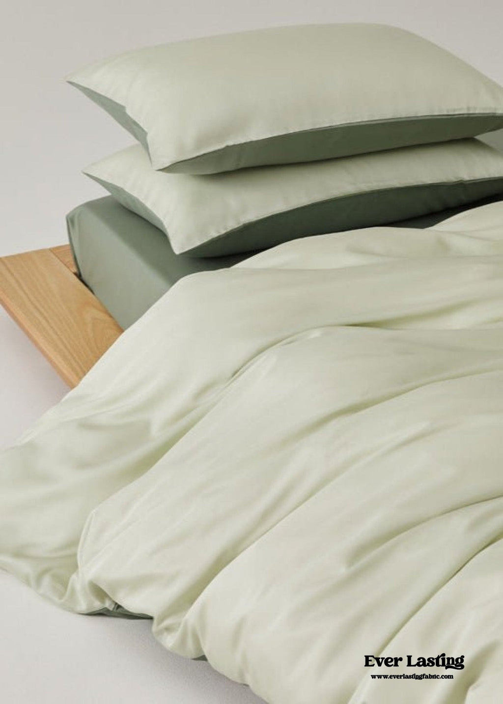 Adeline Pastel Silky Cooling TENCEL™ Bedding Set / Coffee