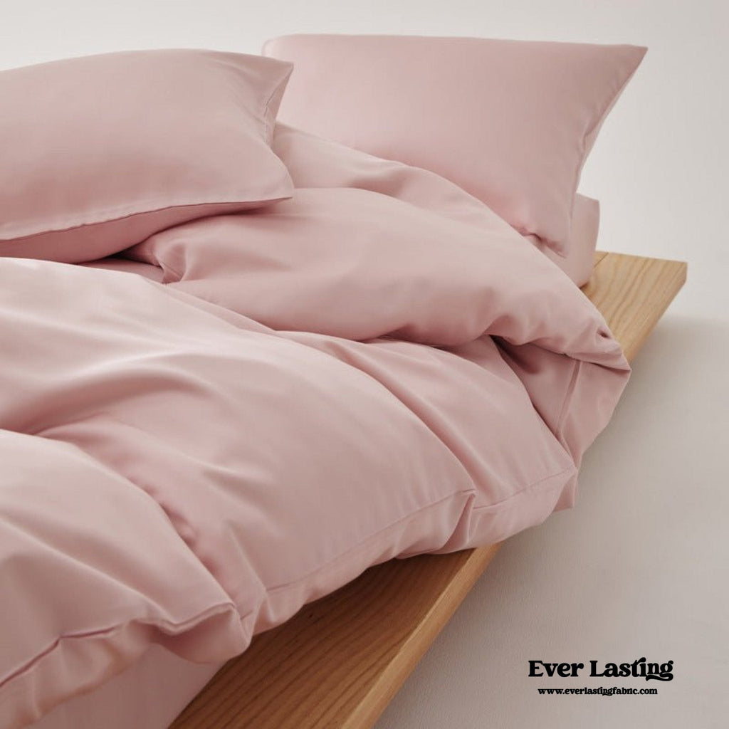 Adeline Pastel Silky Cooling TENCEL™ Bedding Set / Coffee