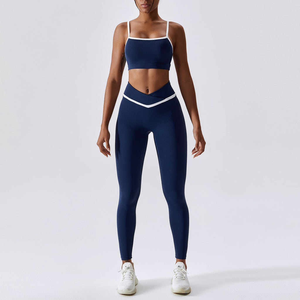 Quick Dry Fitness Leggings and Top for Women