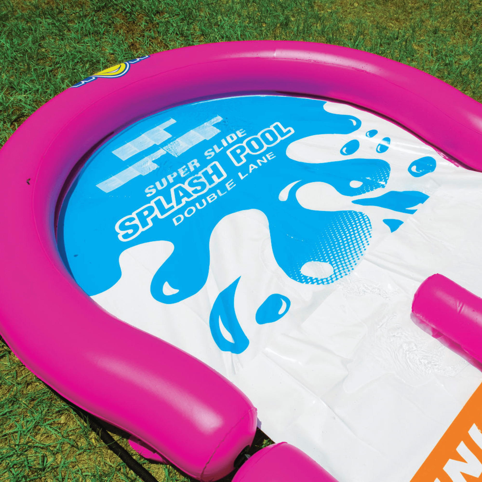 WOW Watersports Pool End for the Giant Backyard Double Lane Lawn Slide