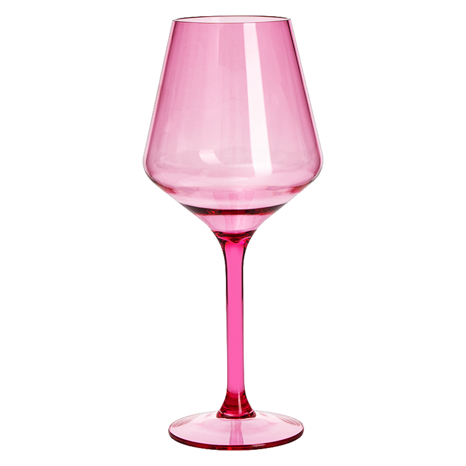 Saint Tropez Acrylic Stemmed Wine Glassware, Set of 2