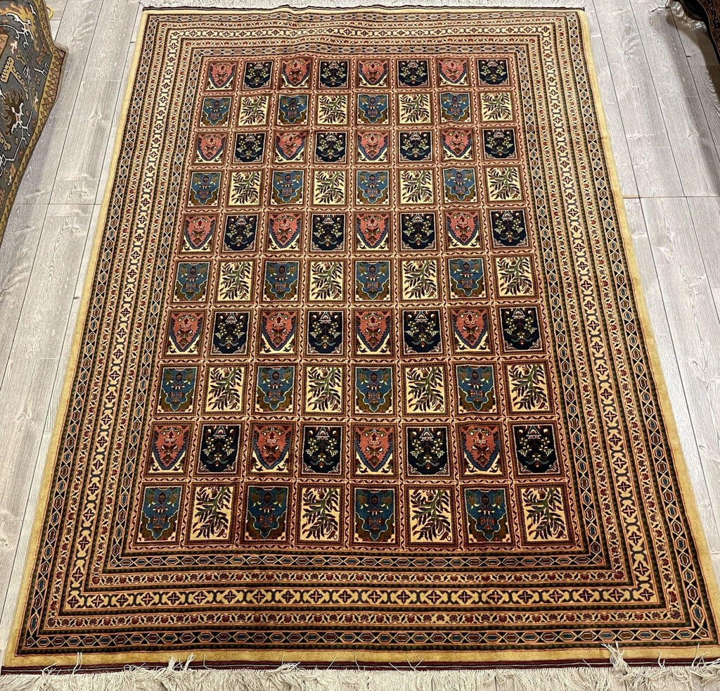 Afghani  I Bakhtiari 7x10 Area Rug