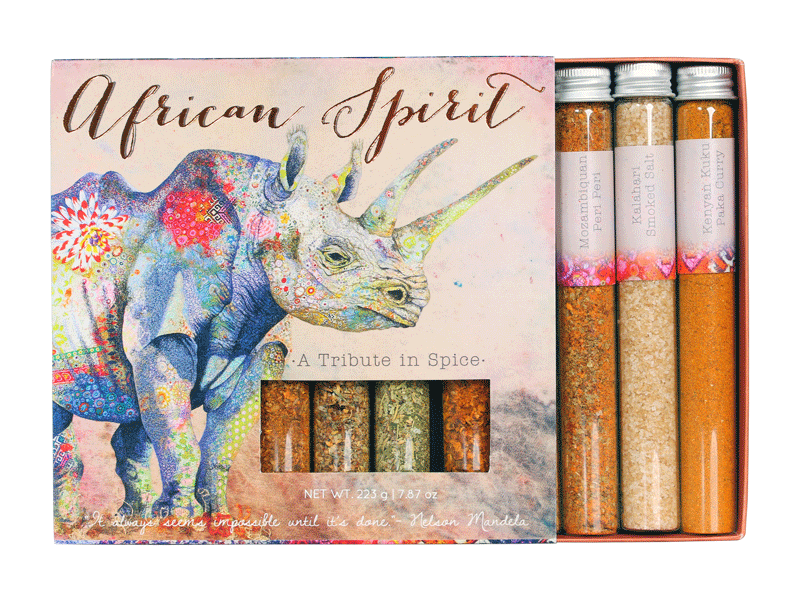 African Spirit Spice Gift Box Set
