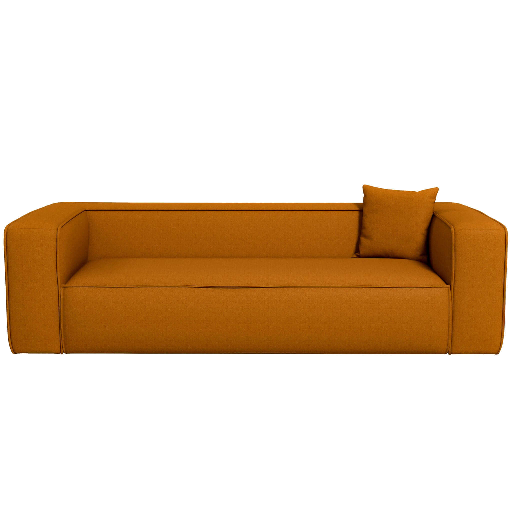 Marshall Modern Dark Yellow Boucle Sofa – Designer Sofa – Curated by S