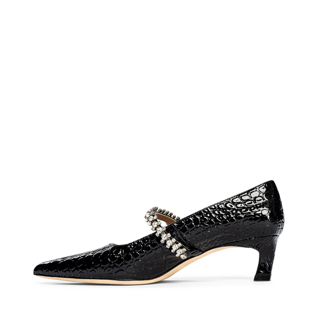 Antonella Embossed Leather Pump