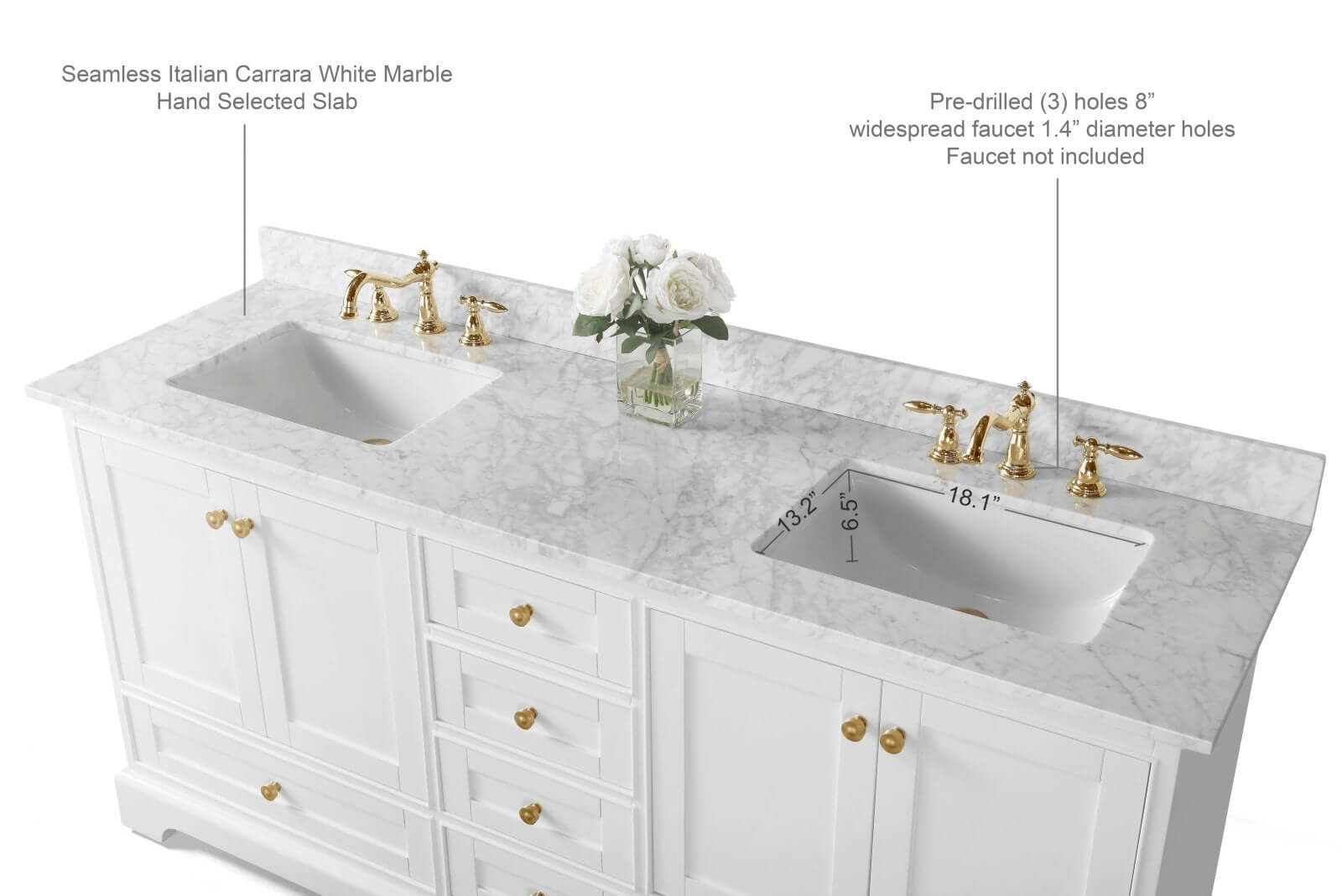 Audrey Bathroom Vanity Collection