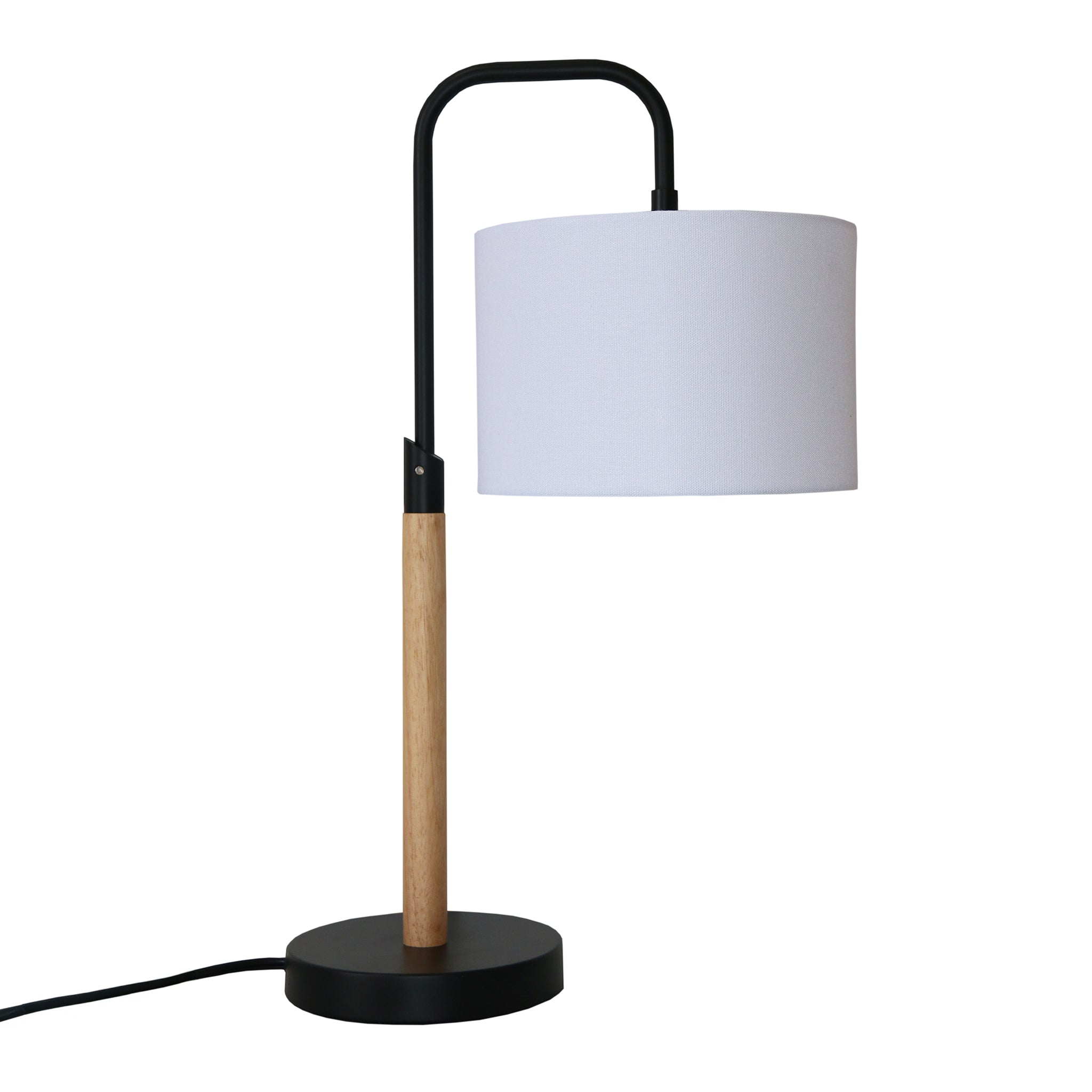 Arcus Paniz Simple Table Lamp with Cylinder Shade – Luxury Lighting – 